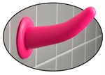 Ярко-розовый анальный стимулятор Anal Teaser - 12,5 см. - фото 149709