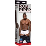 Темнокожий фаллоимитатор  Rob Piper - 25,4 см. - фото 132486