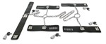 Набор для фиксации: наручники, оковы и ошейник, соединённые цепями и кольцами - фото 51120