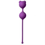 Фиолетовые вагинальные шарики Emotions Foxy - фото 1360440