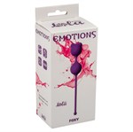 Фиолетовые вагинальные шарики Emotions Foxy - фото 1360441