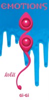 Розовые вагинальные шарики Emotions Gi-Gi - фото 150117