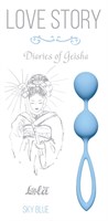 Голубые вагинальные шарики Diaries of a Geisha - фото 1319453