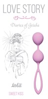Розовые вагинальные шарики Diaries of a Geisha - фото 1360458