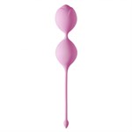 Розовые вагинальные шарики Fleur-de-lisa - фото 1319466
