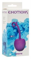 Фиолетовый стимулятор-вишенка со смещенным центром тяжести Emotions Sweetie - фото 266695