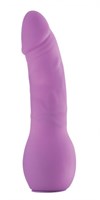 Фиолетовый страпон Deluxe Silicone Strap On 10 Inch - 25,5 см. - фото 150482