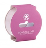 Нежно-розовая липкая лента Non Sticky Bondage Tape - 17,5 м. - фото 190429