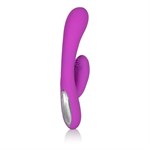 Фиолетовый перезаряжаемый вибромассажер Embrace Massaging G-Tickler - фото 150520