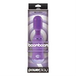 Фиолетовый вибромассажер с усиленной вибрацией BoomBoom Power Wand - фото 51776