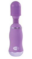 Фиолетовый вибромассажер с усиленной вибрацией BoomBoom Power Wand - фото 51775