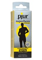 Спрей-пролонгатор длительного действия pjur SUPERHERO Strong Spray - 20 мл. - фото 1393841