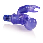 Фиолетовый вибромассажер 10-Function Bendie Bounding Bunny Vibes - 22,8 см. - фото 151375