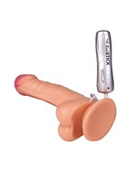 Телесный вибратор с 7 режимами вибрации - 20 см. - фото 274906 Телесный вибратор с 7 режимами вибрации - 20 см. - фото 274906