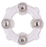 Эрекционное кольцо Stud Ring с бусинами - фото 78764