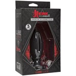 Чёрная анальная пробка Kink Wet Works Lube Luge Premium Silicone Plug 5  - 12,7 см. - фото 151559