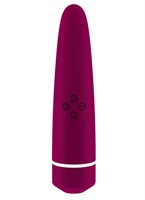 Фиолетовый вакуумный клиторальный вибромассажер Personal vibrator HIKY  - фото 151584