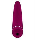 Фиолетовый вакуумный клиторальный вибромассажер Personal vibrator HIKY  - фото 151585