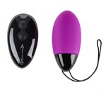 Фиолетовое виброяйцо Magic egg с пультом управления - фото 1420416