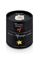 Массажная свеча с ароматом ванили Bougie Massage Gourmande Vanille - 80 мл. - фото 1394023