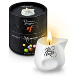 Массажная свеча с ароматом бубль-гума Bougie de Massage Gourmande Bubble Gum - 80 мл. - фото 1163279