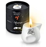 Массажная свеча с ароматом кокоса Bougie de Massage Gourmande Coco - 80 мл. - фото 41273