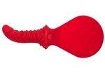 Красный силиконовый пэддл BÜCK DICH с рукоятью-фаллосом для стимуляции точки G или простаты - фото 152018