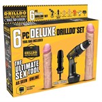 Секс-набор DELUXE DRILLDO SET 6 PIECE - фото 152034
