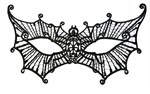 Нитяная маска в форме паутинки - фото 152335