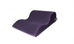 Фиолетовая большая подушка для любви Liberator Hipster с чехлом из вельвета - фото 193021