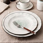 Вилка столовая «Рустик»;сталь нерж.,пластик;,L=20/6,B=2см;металлич. 500262