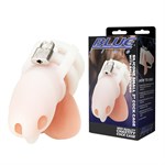 Белая клетка для пениса Silicone Small 2 in Cock Cage With Ball Divider 503478