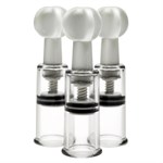 Набор из 3 помп для клитора и сосков Max Twist Clit and Nipple Triple Sucker Set 511824 - фото 49529