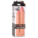 Телесный сдвоенный фаллоимитатор Double Stuffer 10  Double Pecker Dildo - 27 см. 512203 - фото 32899