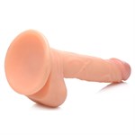 Телесный фаллоимитатор 6.5  Dildo with Balls - 19 см. 512205 - фото 14980