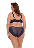 Темно-синие трусики-слипы Sonia 512503