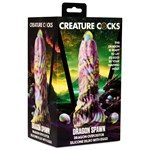 Фантазийный фаллоимитатор Dragon Spawn Dragon Ovipositor Silicone Dildo with Eggs - 18,5 см. 512803 - фото 54164