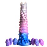 Фантазийный фаллоимитатор Tenta-Queen Ovipositor Silicone Dildo with Eggs - 29,2 см. 512804 - фото 32903