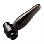 Дымчатая анальная мини-пробка с вибропулей Vibrating Bum Tickler Mini Anal Plug - 6,3 см. 513682 - фото 27552