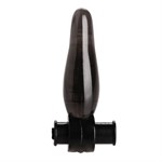 Дымчатая анальная мини-пробка с вибропулей Vibrating Bum Tickler Mini Anal Plug - 6,3 см. 513682 - фото 27551