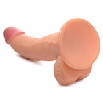 Телесный фаллоимитатор на присоске 7.5  Dildo with Balls - 21,5 см. 513692 - фото 14985