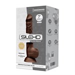 Коричневый фаллоимитатор SILEXD Model 3 7  - 17,5 см. 514124
