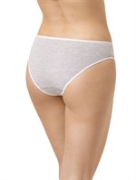 Серые хлопковые трусики-слипы 514392