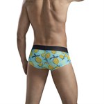 Голубые трусы-брифы с принтом в виде лимонов Lemons Classic Brief 514683