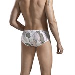 Белые плавки с принтом в виде карт Calipso Swimsuit Brief 514730