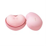 Розовый вакуумный стимулятор Heart в форме сердца 514772