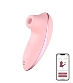 Вакуумный стимулятор клитора Hiba с функцией нагрева и управлением через приложение 514780