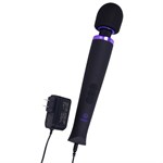 Черный жезловый вибромассажёр Merci Power Wand 516113 - фото 852274