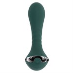 Изумрудный вибромассажёр простаты Goes Anywhere - 12,3 см. 516407