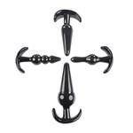 Набор из 4 анальных пробок-якорей Intro To Plugs 516409